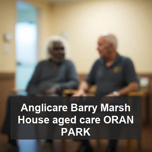 Anglicare Barry Marsh House aged care ORAN PARK
