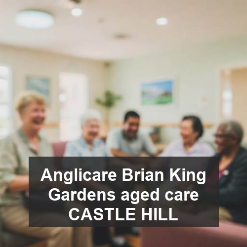 Anglicare Brian King Gardens aged care CASTLE HILL