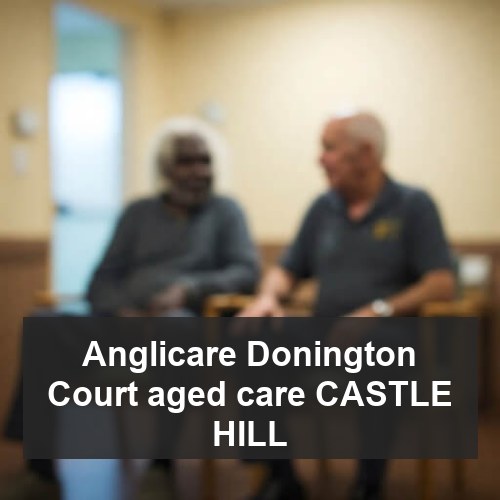 Anglicare Donington Court aged care CASTLE HILL