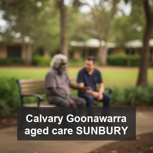 Calvary Goonawarra aged care SUNBURY