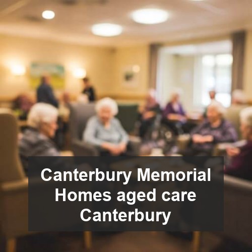 Canterbury Memorial Homes aged care Canterbury