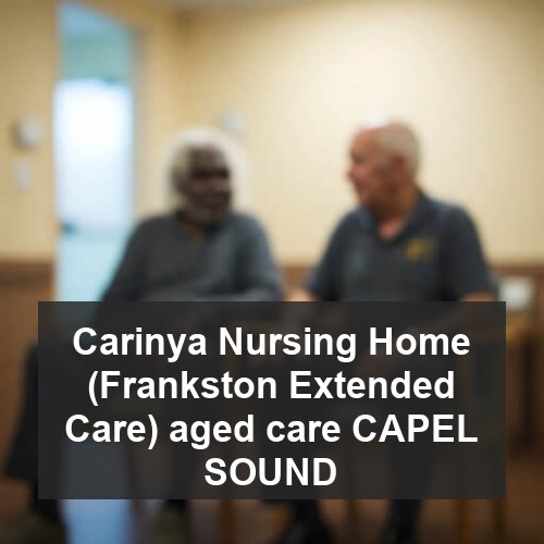 Carinya Nursing Home (Frankston Extended Care) aged care CAPEL SOUND