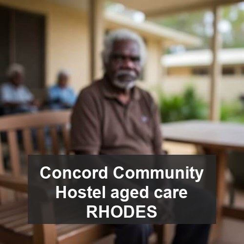 Concord Community Hostel aged care RHODES