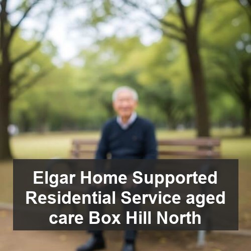 Elgar Home Supported Residential Service aged care Box Hill North