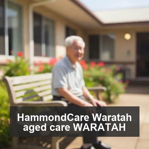 HammondCare Waratah aged care WARATAH