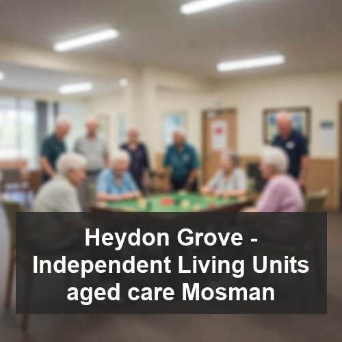Heydon Grove - Independent Living Units aged care Mosman