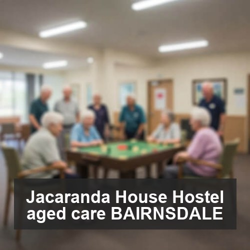 Jacaranda House Hostel aged care BAIRNSDALE