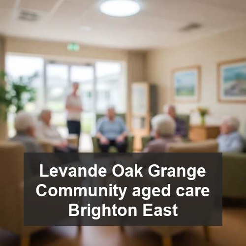 Levande Oak Grange Community aged care Brighton East