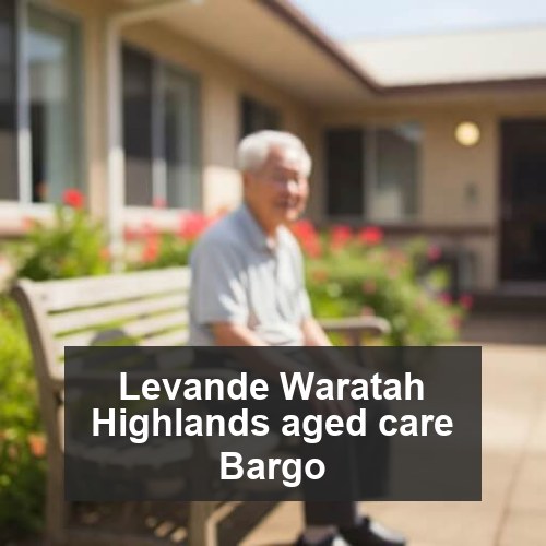 Levande Waratah Highlands aged care Bargo