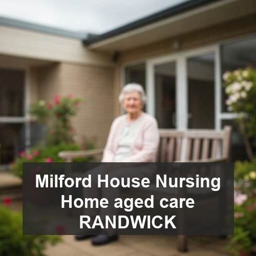 Milford House Nursing Home aged care RANDWICK