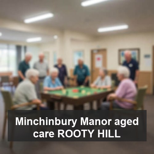 Minchinbury Manor aged care ROOTY HILL