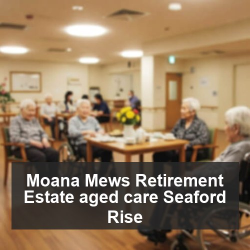 Moana Mews Retirement Estate aged care Seaford Rise