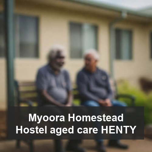 Myoora Homestead Hostel aged care HENTY