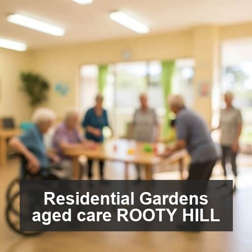 Residential Gardens aged care ROOTY HILL