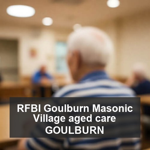 RFBI Goulburn Masonic Village aged care GOULBURN