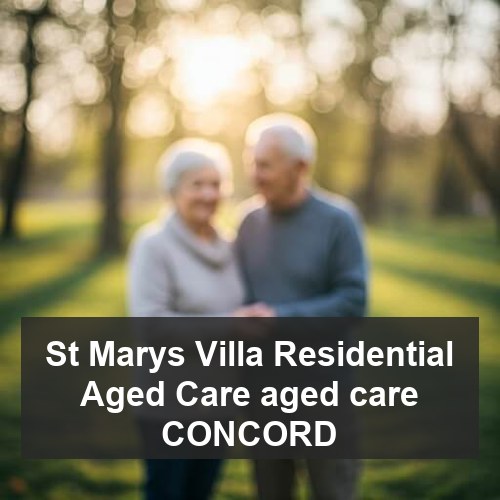 St Marys Villa Residential Aged Care aged care CONCORD