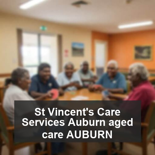 St Vincent's Care Services Auburn aged care AUBURN