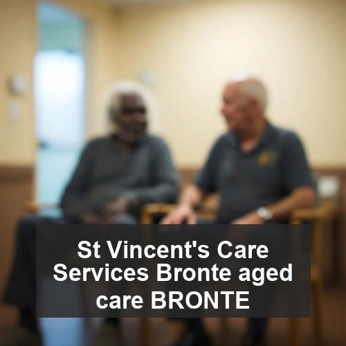 St Vincent's Care Services Bronte aged care BRONTE