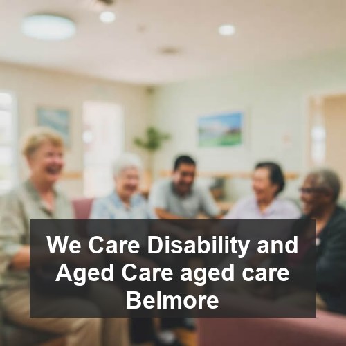We Care Disability and Aged Care aged care Belmore